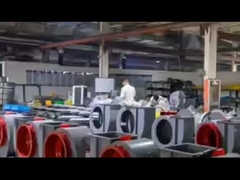 Rückwärtiger zentrifugaler Fan