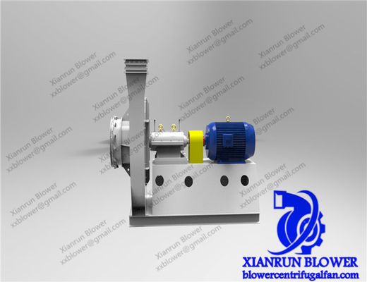 Radialgebläse aus Kohlenstoffstahl 800 - 90000 m3/h für korrosives Gas