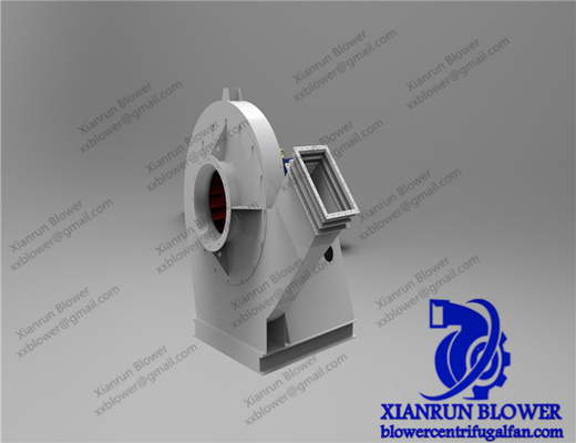 Zentrifugaler rückwärtiger gebogener Hochdruckfan 350KW für Verbrennungs-Unterstützung