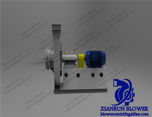 Radialgebläse aus Kohlenstoffstahl 800 - 90000 m3/h für korrosives Gas
