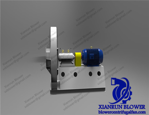Q235 zentrifugales Hochdruckgebläse 350KW für Kessel-Industrie