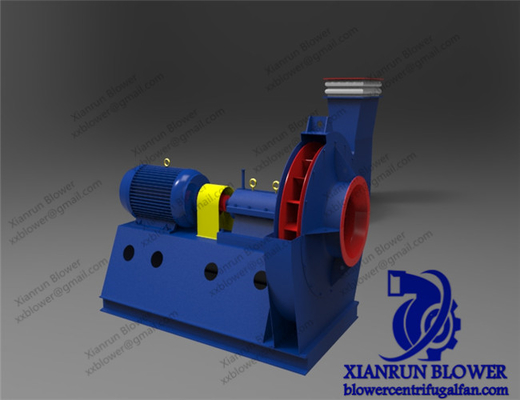 Rückwärtige gebogene Hochdruck1-jährige Garantie des luft-Gebläse-760rpm-2900rpm