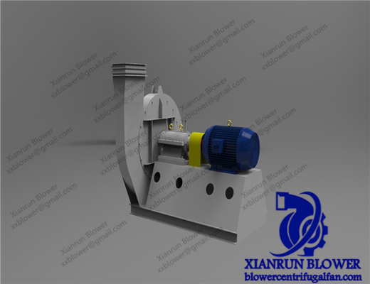 Rückwärtige gebogene Hochdruck1-jährige Garantie des luft-Gebläse-760rpm-2900rpm