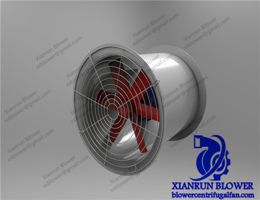 Kühlsystem-axiale Abluftventilator-industrielles lärmarmes gegabeltes Axialgebläse
