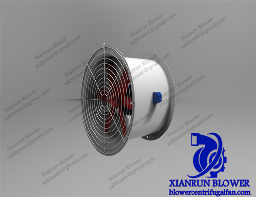 Kühlsystem-axiale Abluftventilator-industrielles lärmarmes gegabeltes Axialgebläse