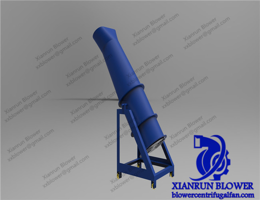 Zementofen-industrielle Axialgebläse lärmarme ISO 9001 anerkannt