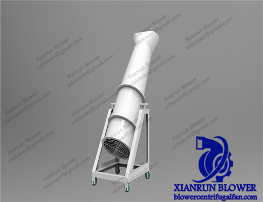 Direktantrieb-industrielle Axialgebläse 830m3/H - 43940m3/H mit Wellen-Brennofen Shell