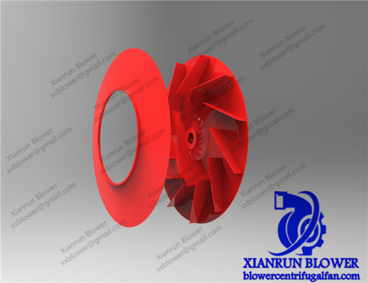 Antifan-Zusatz-Antreiber-statische/dynamische Balance der korrosions-Q345 zentrifugaler