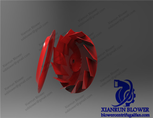 Antifan-Zusatz-Antreiber-statische/dynamische Balance der korrosions-Q345 zentrifugaler