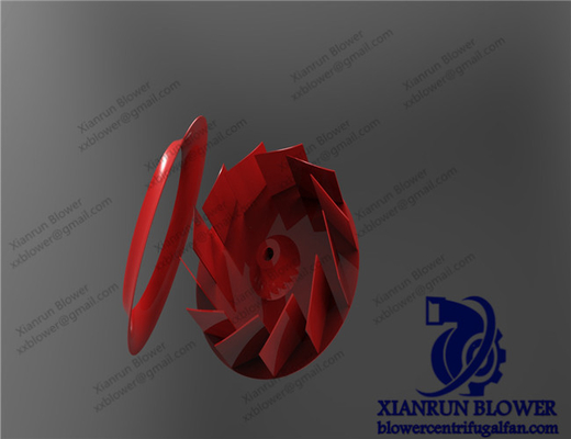 Explosionssichere Aluminiumfan-Schraubenrad-Blatt-besondere Behandlung