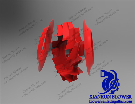Explosionssichere Aluminiumfan-Schraubenrad-Blatt-besondere Behandlung