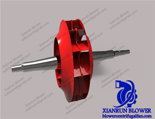 Explosionssichere Aluminiumfan-Schraubenrad-Blatt-besondere Behandlung