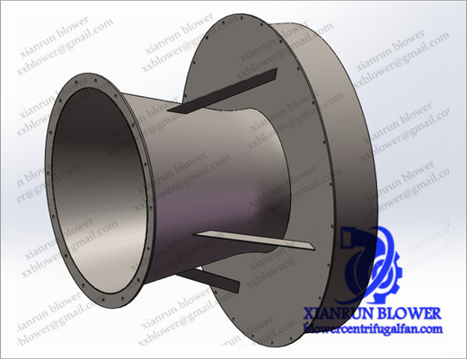 Industrieller zentrifugaler Gebläse-Schalldämpfer, zentrifugaler Fan-Rotor/tragen Haus