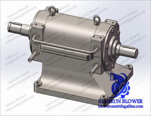 Industrieller zentrifugaler Gebläse-Schalldämpfer, zentrifugaler Fan-Rotor/tragen Haus