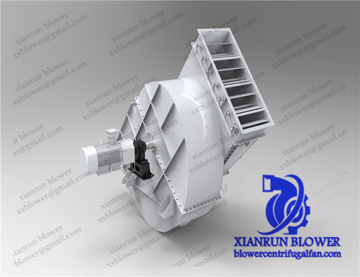industrielle Abluftventilatoren 220V 380V, Ausgang-Flansch-zentrifugaler radialVentilator