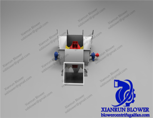 Doppelter Edelstahl-zentrifugales Gebläse des Einlass-zentrifugaler Abluftventilator-Gebläse-220V 380V
