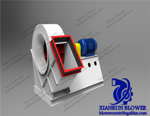 OEM-Entwurf Zeichnungen Rückwärts gekrümmte Zentrifugal-Anpassung Industrieventilator Bläser für die Frühling Vibration Isolator Installation