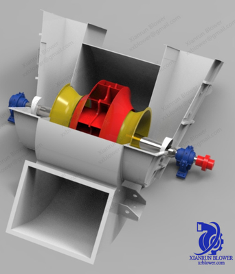 480V industrieller zentrifugaler Fan 2900rpm für Staubabsaugung