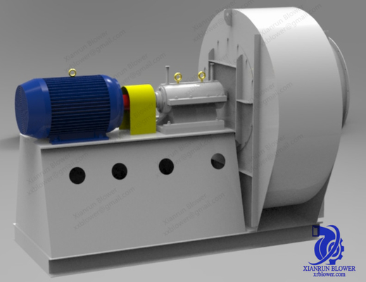 Kundenspezifischer industrieller zentrifugaler Fan 350KW für Staubabsaugung