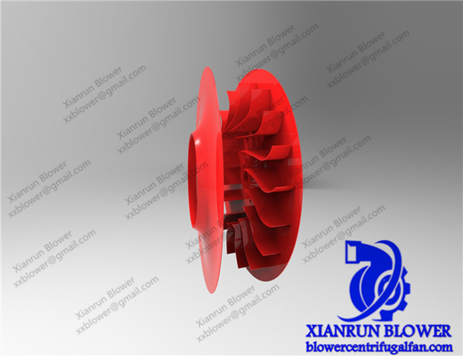 CE-zertifiziertes korrosionsbeständiges Triebwerk für industrielle Ventilatoren Amorphes Nickel-Phosphor-beschichtetes Zentrifugalventilatorzubehör