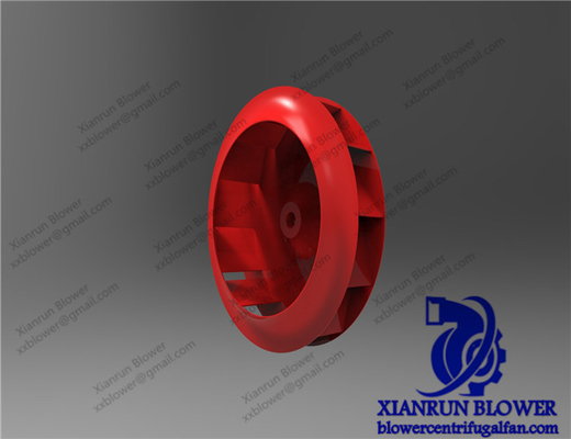 Industrielle Rückwärtskurve Zentrifugalventilator Impeller Räder Drehteil Impeller Hochdruck Zentrifugalventilator