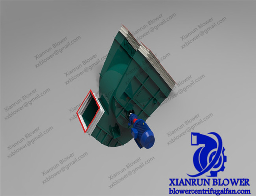 F-Modell-Double Inlet Centrifugal-Fan-Radialgebläse-Gebläse mit variablem Frequenz-Antriebsmotor