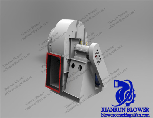 Kohlenstoffstahl-rückwärtiger zentrifugaler Fan 5KW - Farbe 350KW besonders angefertigt