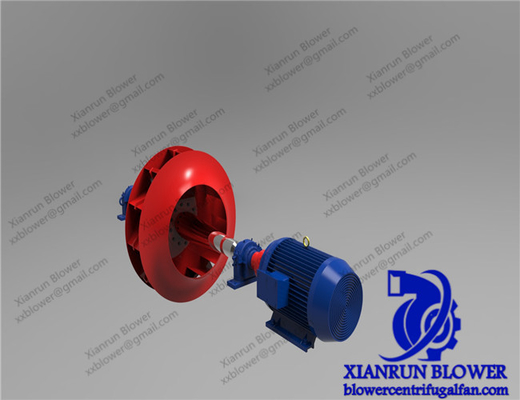 Lärmarmer doppelter Einlass-zentrifugaler Fan kurvte vorwärts 5KW-350KW