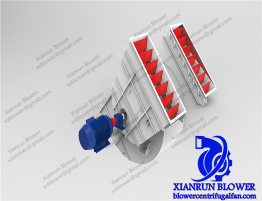 Lärmarmer doppelter Einlass-zentrifugaler Fan kurvte vorwärts 5KW-350KW