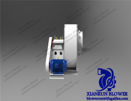 Industrieller Radialventilator mit hohem Luftdurchsatz und Riemenantrieb, konzipiert für Industriekessel und unterstützende Ausrüstung für elektrische Luftgebläse